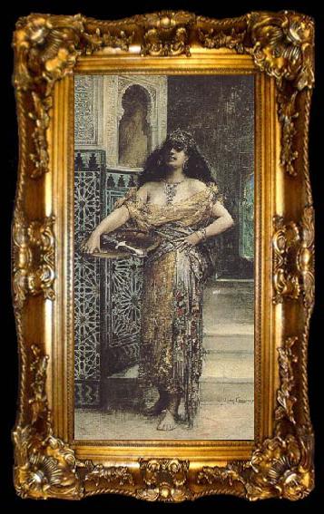 framed  Leon Comerre Salome (mk32), ta009-2